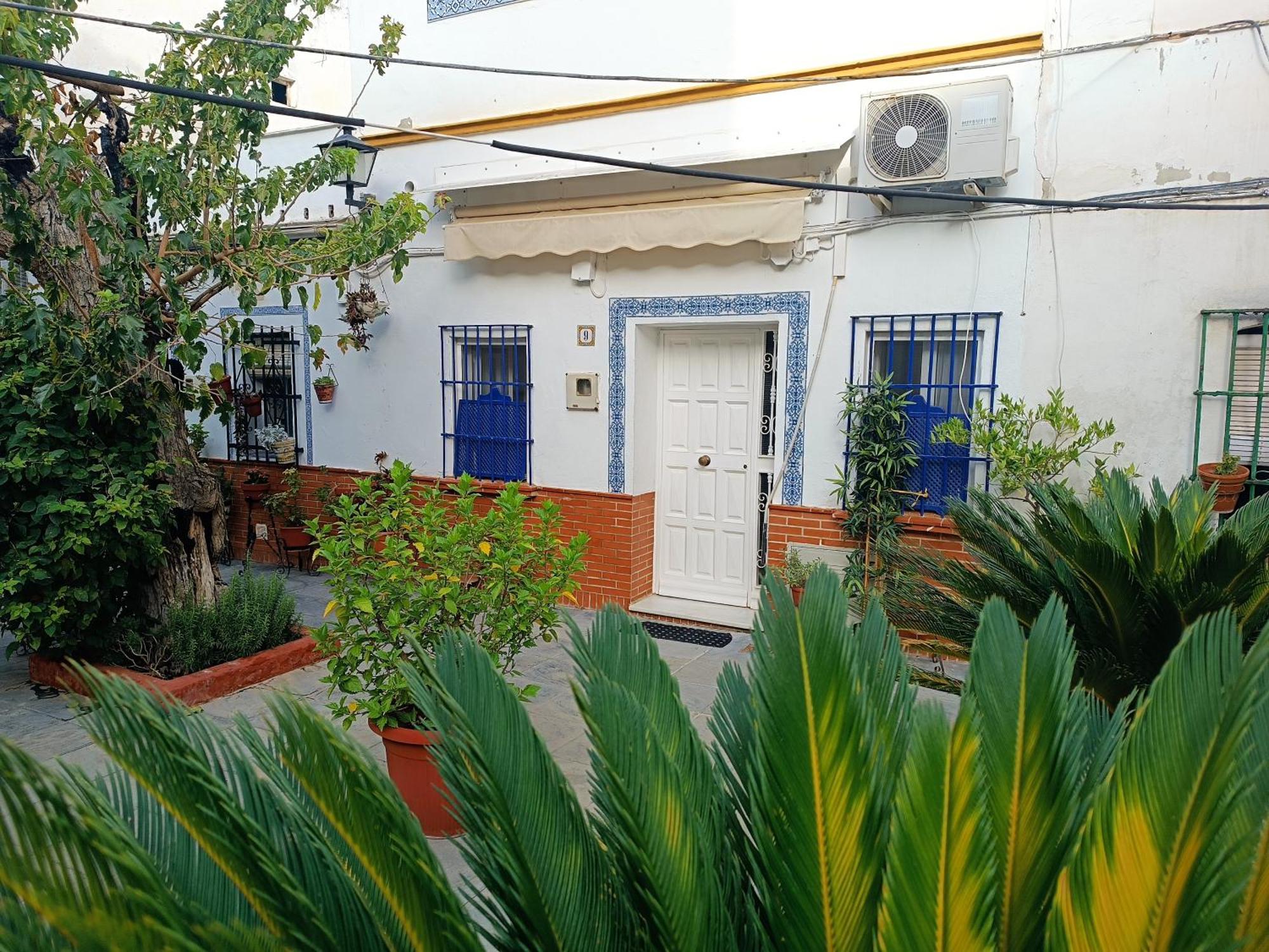 Tipico Y Pintoresco Patio De Vecinos, Con Encanto Севілья Екстер'єр фото